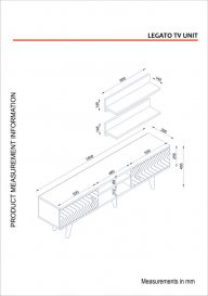 Legato Set mobila living Nuc