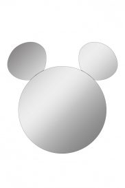 Oglinda Mickey Silver cu iluminare LED 53x50 Galben