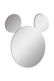 Oglinda Mickey Silver cu iluminare LED 53x50 Galben