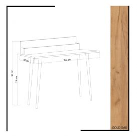 Rammi Desk Stejar