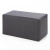 Uzun Pouf - Pouf Gri 80x42x40 Gri