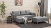 Bella Corner Sofa Stânga 2 Coltar 205x140x85 Gri