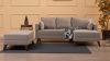 Bella Corner Sofa Right 2 - Crem Coltar 205x140x85 Crem