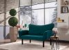 Chatto - Petrol Blue 2 Canapea personala 140x65x70 albastru