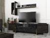 Set mobila living Veyron negru Gold