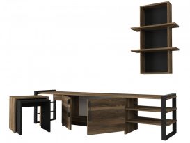 Epica Set mobila living Nuc Negru