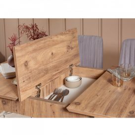 Set de sufragerie Vina pentru 4 persoane Atlantic pine