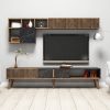 Milan Set mobila living Nuc Negru