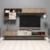 Milan Set mobila living Nuc alb