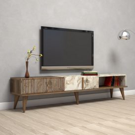 Suport TV Milan White Walnut