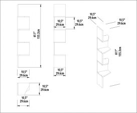 Desaldo Raft de perete 30x155x30 Cordoba