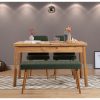 Set de sufragerie Santiago pentru 4 persoane Atlantic pine Green