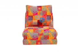 Taida 1 - Fotoliu Patchwork transformabil in pat 60x68x26 Multicolor