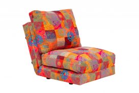 Taida 1 - Fotoliu Patchwork transformabil in pat 60x68x26 Multicolor