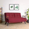 Sando 2-Seater - Maroon 2 Canapea personală 133x50x45 Maroon