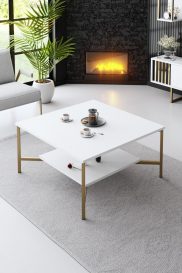 GoldLine Set mobilier sufragerie Aur alb