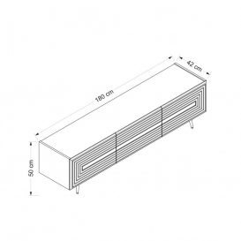 Jose Set mobilier living Antracit Aur