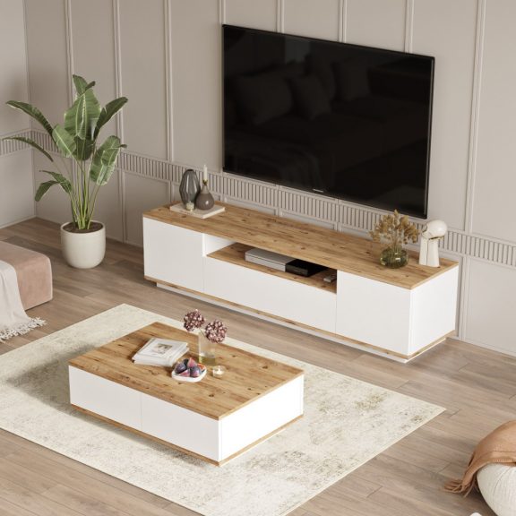 FR17-AW pentru mobilier pentru sufragerie Atlantic Pine White