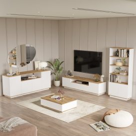 FR19-AW pentru mobilier de living set Atlantic Pine White