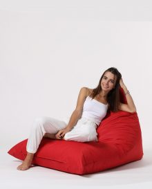 Piramit - Fotoliu Beanbag Roșu 145x90x35 Roșu