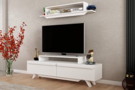 MC607226 Set mobilier living alb