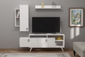 MC607245 Set mobila living alb