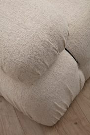 Bubble 3 locuri ( L1-O1-1R) - Canapea Bouclette 3 locuri 288x95x75 crem