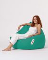 Premium XXL - Scaun Bean Bag Turcoaz 115x130 Turcoaz