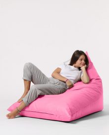 Pouf Pyramid Big Bed - Scaun Bean Bag Roz 145x90x35 Roz