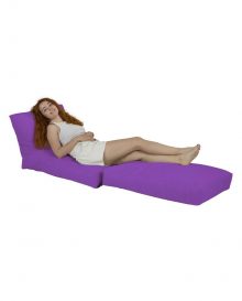 Siesta Sofa Pat Puf - Scaun Bean Bag Mov 55x40 Mov