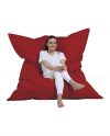 Pernă uriașă 140x180 - Scaun roșu Bean Bag 140x30x180 roșu