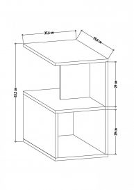 Larmon Masuta 60x36x63 Stejar