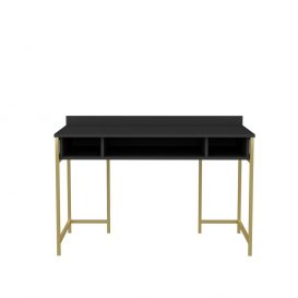 Apple Desk Gold Antracit