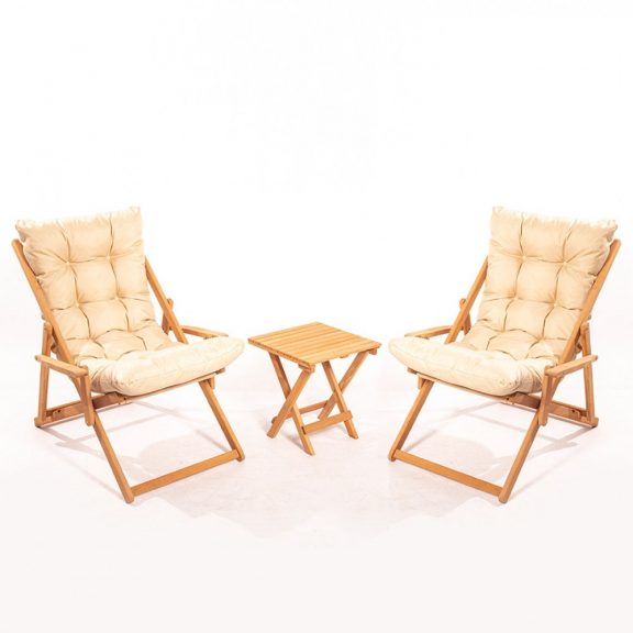 MY005 Set mobilier de gradina Brown Cream