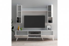 TVU0201 Set mobilier living alb