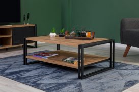 Cosmo25 Set de mobilier pentru camera de zi, Atlantic Pine negru