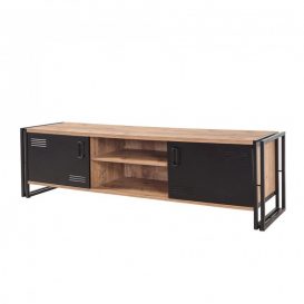 Cosmo25 Set de mobilier pentru camera de zi, Atlantic Pine negru