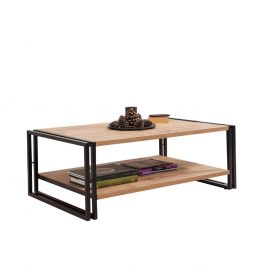 Cosmo25 Set de mobilier pentru camera de zi, Atlantic Pine negru