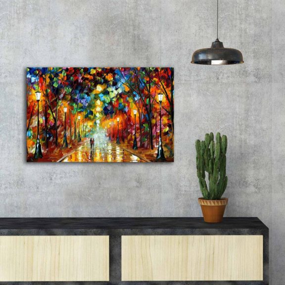 FAMOUSART-073 Pictură decorativă pânză 70x45 Multicolor