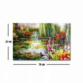 FAMOUSART-116 Pictura decorativa panza 70x45 Multicolor