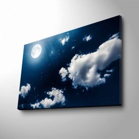 NASA-019 Pictură decorativă pe pânză LED 45x70 Multicolor