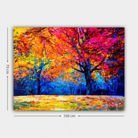 292880360_70100 Pictură decorativă pânză 100x70 Multicolor