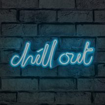   Chill Out - albastru Iluminat decorativ din plastic LED 39x2x14 albastru