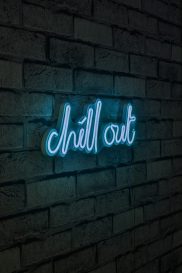 Chill Out - albastru Iluminat decorativ din plastic LED 39x2x14 albastru