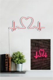 Love Rhythm - Roz Iluminat decorativ LED din plastic 51x2x21 Roz