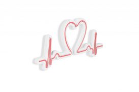 Love Rhythm - Roz Iluminat decorativ LED din plastic 51x2x21 Roz