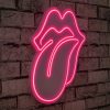 The Rolling Stones - Roz Iluminat decorativ LED din plastic 36x2x41 Roz