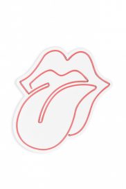 The Rolling Stones - Roz Iluminat decorativ LED din plastic 36x2x41 Roz