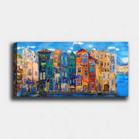 YTY233816548_50120 Pictură decorativă pânză 120x50 Multicolor