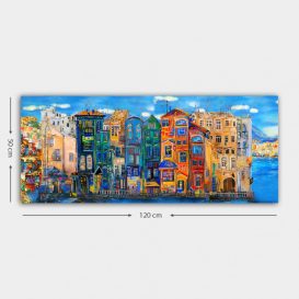 YTY233816548_50120 Pictură decorativă pânză 120x50 Multicolor